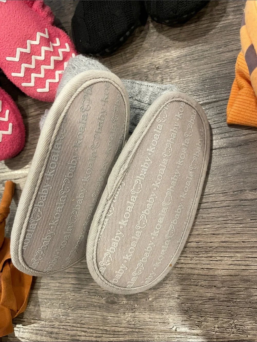 Mixed Kids Slippers & Sandals Bundle - Pink, Orange, Gray, Black, Tan